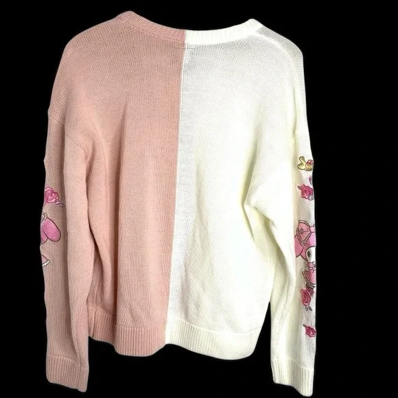 My Melody Two-Tone Pink & Cream Knit Cardigan - Picture 3 of 3